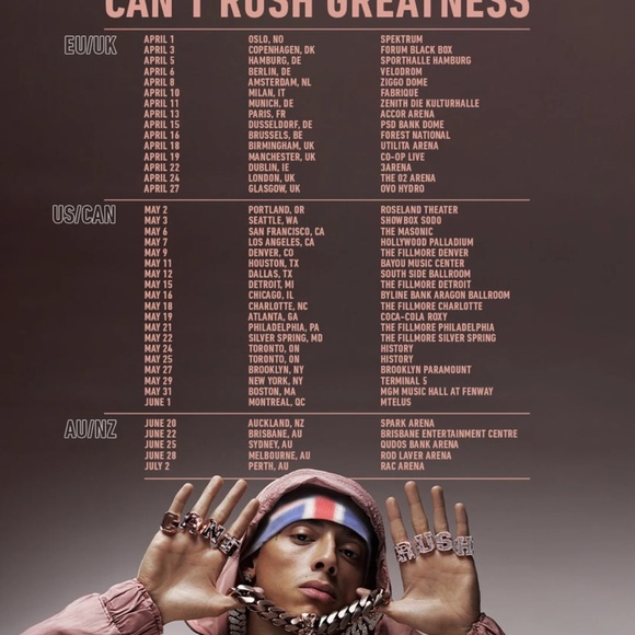 Syna World Big Logo GREY Beanie/Skull Cap | Free Same Day Ship | 100% Authentic✨ - Picture 3 of 3